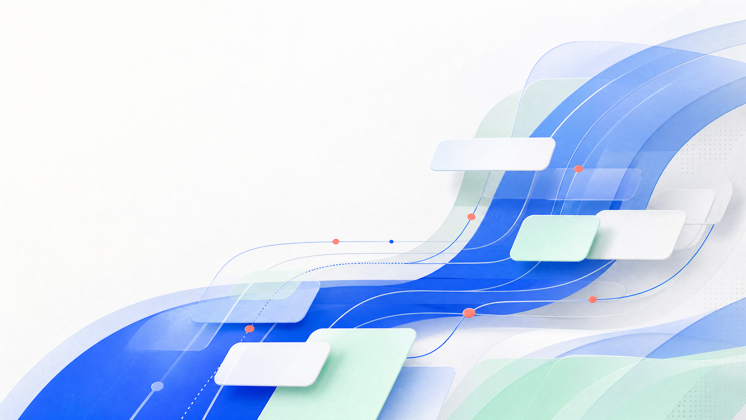 Abstrakte Visualisierung von IT Procurement Consulting